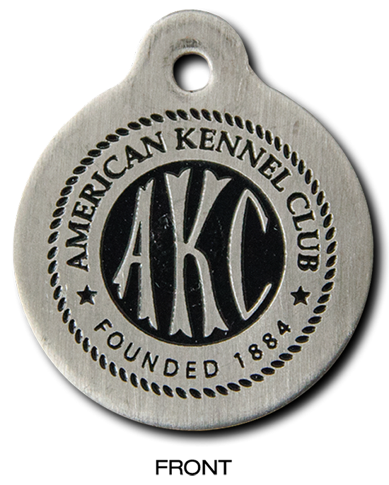 Akc car best sale id tag