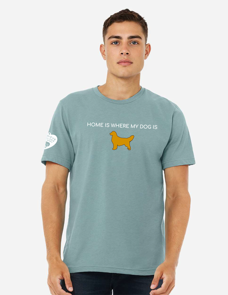 Home Is Where My Dog Is Jersey Tee
