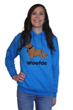 Woofda Gildan Heavy Blend Hooded Sweatshirt in Sapphire